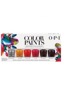 OPI - Color Paints 2015 Collection - Blendable Nail Lacquer -  MINI - 6 x 3.75ml