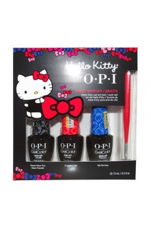 OPI GelColor - Hello Kitty Collection - Hello Kitty Design Pack - 15ml / 0.5oz Each