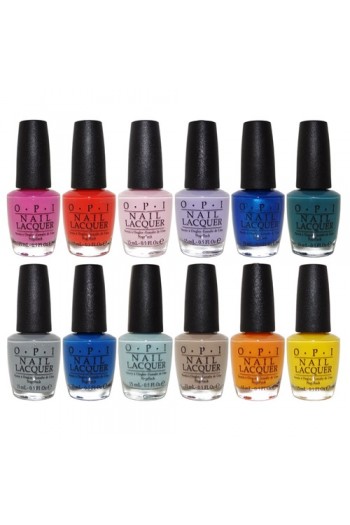 OPI Nail Lacquer - Fiji Spring 2017 Collection - ALL 12 Colors - 0.5oz / 15ml Each