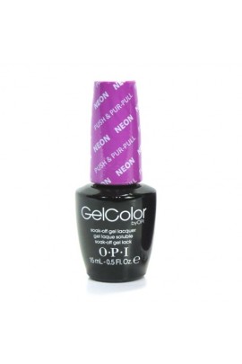OPI GelColor - The Neons 2014 Collection - Push & Pur-pull - 0.5oz / 15ml