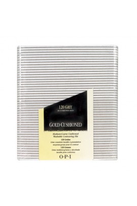 OPI Nail Files - Gold Cushioned FL 271 - 120 Grit - 48pk