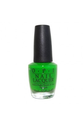 OPI Nail Lacquer - Tru Neon Summer 2016 Collection - Green Come True - 0.5oz / 15ml