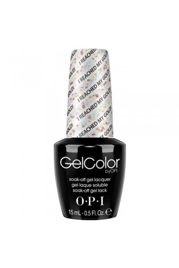 OPI GelColor - Soak Off Gel Polish - The Showgirls Collection - I Reached My Gold! - 0.5oz / 15ml 