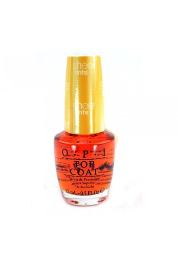 OPI Nail Lacquer - Sheer Tints Top Coat - I'm Never Amberrassed - 0.5oz / 15ml