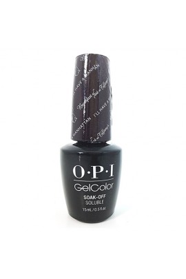 OPI GelColor - Breakfast at Tiffany's Holiday 2016 Collection - I'll Have a Manhattan - 0.5oz / 15ml
