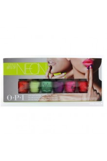 OPI Nail Lacquer - Little Bits of Neon 2014 MINI Collection - 0.125oz / 3.75ml each