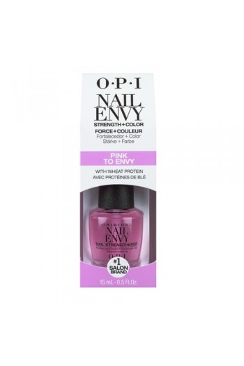 OPI Nail Envy Nail Strengthener - Pink To Envy - 0.5oz / 15ml