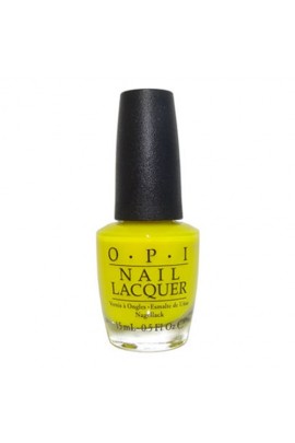 OPI Nail Lacquer - Tru Neon Summer 2016 Collection - No Faux Yellow - 0.5oz / 15ml