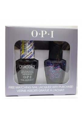 OPI GelColor - Polka.com w/ FREE Matching Nail Lacquer -  0.5oz / 15ml each