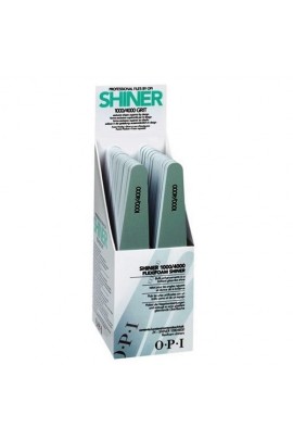 OPI Nail Files - Shiner Green - FL 654 - 24pk - 1000 / 4000 Grit