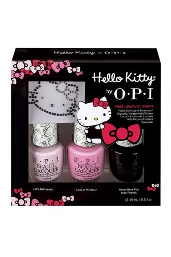 OPI Nail Lacquer - Hello Kitty Collection - Sparkle and Shine Kit - 15ml / 0.5oz Each
