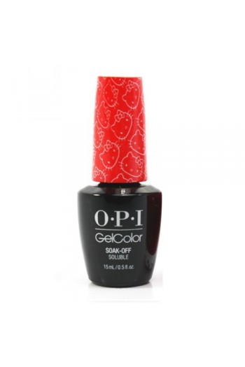 OPI GelColor - Hello Kitty Collection - Spoken From The Heart - 0.5oz / 15ml