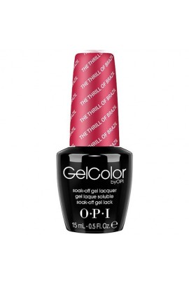OPI GelColor - Soak Off Gel Polish - The Femme Fatales Collection - The Thrill Of Brazil - 0.5oz / 15ml 