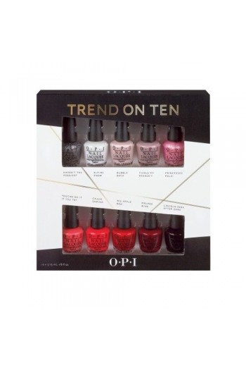 OPI Nail Lacquer - Gwen Stefani Holiday 2014 Minis - Trend on Ten - 3.75ml each