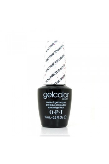OPI GelColor - Soak Off Gel Polish - The Showgirls Collection - You Pink Too Much - 0.5oz / 15ml 