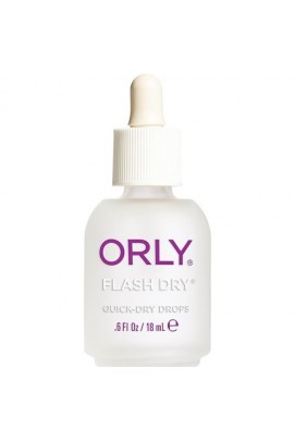Orly Nail Treatment - Flash Dry - Quick-Dry Drops - 0.6oz / 18ml