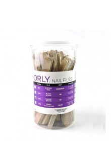 Orly Nail Files - Garnet Board - Coarse 120 Grit - 100pc Canister