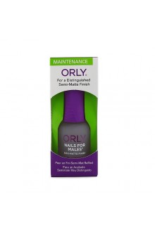 Orly Nail Treatment - Nails For Males - Semi-Matte Finish - 0.6oz / 18ml