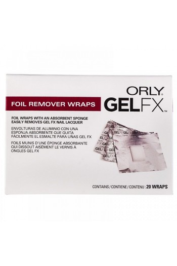 Orly Gel FX - Foil Remover Wraps - 20pk