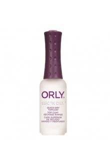 Orly Nail Treatment - Sec 'N Dry - Quick-Dry Topcoat - 0.3oz / 9ml