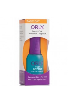 Orly Nail Treatment - Top 2 Bottom - BaseCoat + Top Coat - 0.6oz / 18ml