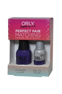 Orly Nail Lacquer + Gel FX - Perfect Pair Matching DUO - Charged Up