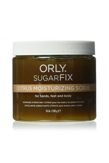 Orly Sugar Fix - Citrus Moisturizing Scrub - 19oz / 539g