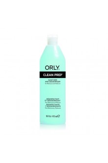 Orly Nail Treatment - Clean Prep - Sanitizer & Deodorizer - 16oz / 473ml