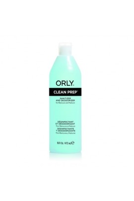 Orly Nail Treatment - Clean Prep - Sanitizer & Deodorizer - 16oz / 473ml