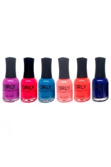 Orly Nail Lacquer - Coastal Crush Summer 2017 Collection - ALL 6 Colors - 0.6oz / 18ml Each
