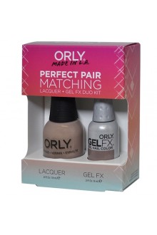 Orly Nail Lacquer + Gel FX - Perfect Pair Matching DUO - Country Club Khaki