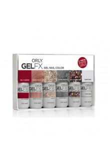 Orly Gel FX Gel Nail Color - Fall 2015 - All 6 Colors + Top Coat - 9ml / 0.3oz Each
