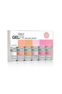 Orly Gel FX Gel Nail Color - French Manicure 2016 - All 6 Colors - 9 ml / 0.3 oz Each