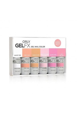 Orly Gel FX Gel Nail Color - French Manicure 2016 - All 6 Colors - 9 ml / 0.3 oz Each