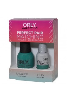 Orly Nail Lacquer + Gel FX - Perfect Pair Matching DUO - Green With Envy