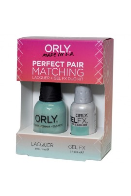 Orly Nail Lacquer + Gel FX - Perfect Pair Matching DUO - Gumdrop