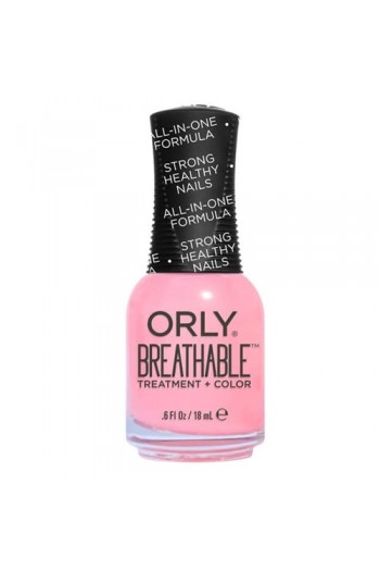 Orly Breathable Nail Lacquer - Treatment + Color - Happy & Healthy - 0.6oz / 18ml