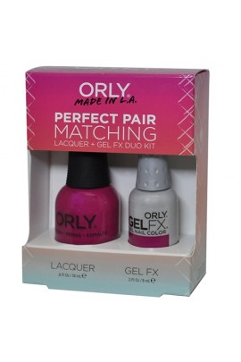 Orly Nail Lacquer + Gel FX - Perfect Pair Matching DUO - Hawaiian Punch