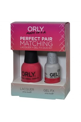 Orly Nail Lacquer + Gel FX - Perfect Pair Matching DUO - Lola