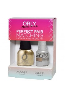 Orly Nail Lacquer + Gel FX - Perfect Pair Matching DUO - Luxe