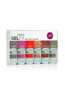 Orly Gel FX Gel Nail Color - Mulholland Fall 2016 Collection - All 6 Colors  - 9 ml / 0.3 oz Each