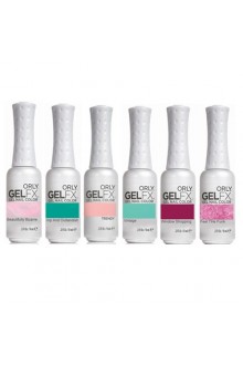 Orly Gel FX Gel Nail Color - Melrose Collection - ALL 6 Colors - 0.3oz / 9ml Each