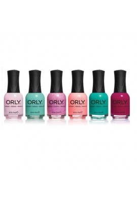 Orly Nail Lacquer - Melrose Collection - ALL 6 Colors - 0.6oz / 18ml Each