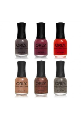Orly Nail Lacquer - Fall 2016 Mulholland Collection - ALL 6 Colors - 0.6oz / 18ml