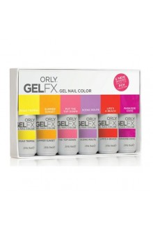 Orly Gel FX Gel Nail Color - Pacific Coast Highway Summer 2016 - All 6 Colors - 9ml / 0.3oz Each