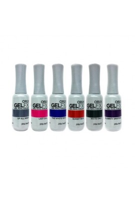 Orly Gel FX Gel Nail Color - Sunset Strip Winter 2016 Collection - ALL 6 Colors - 0.3oz / 9ml Each