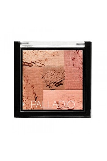 Palladio - Mosaic Powder 2-In-1 Blush Bronzer - Spice