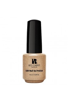 Red Carpet Manicure LED Gel Polish - Vintage Glamour Holiday 2015 Collection - Good As Gold - 0.3oz / 9ml