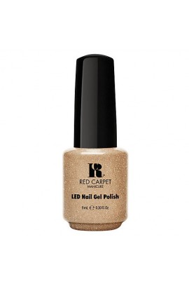 Red Carpet Manicure LED Gel Polish - Vintage Glamour Holiday 2015 Collection - Good As Gold - 0.3oz / 9ml