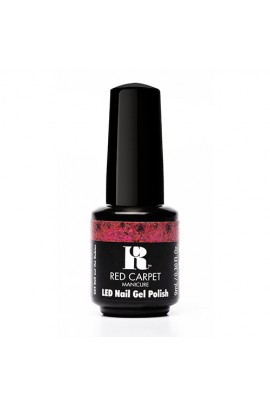 Red Carpet Manicure LED Gel Polish - Trendz Collection - Roll Out the Rubies - 0.3oz / 9ml